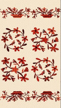 Henry Glass Berries & Blossoms Panel #8832P