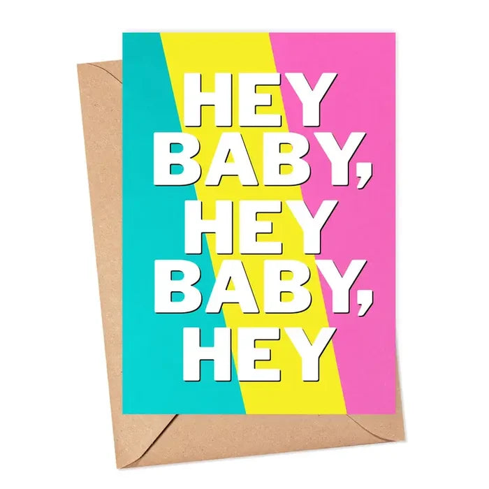 Hey Baby Card