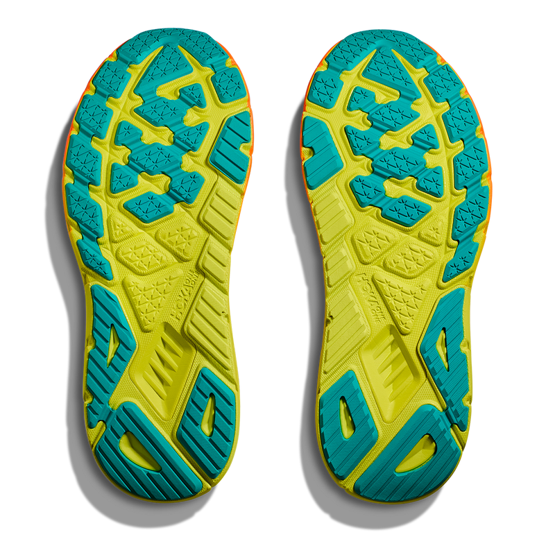 Hoka Arahi 7 - Electric Tangerine - Black