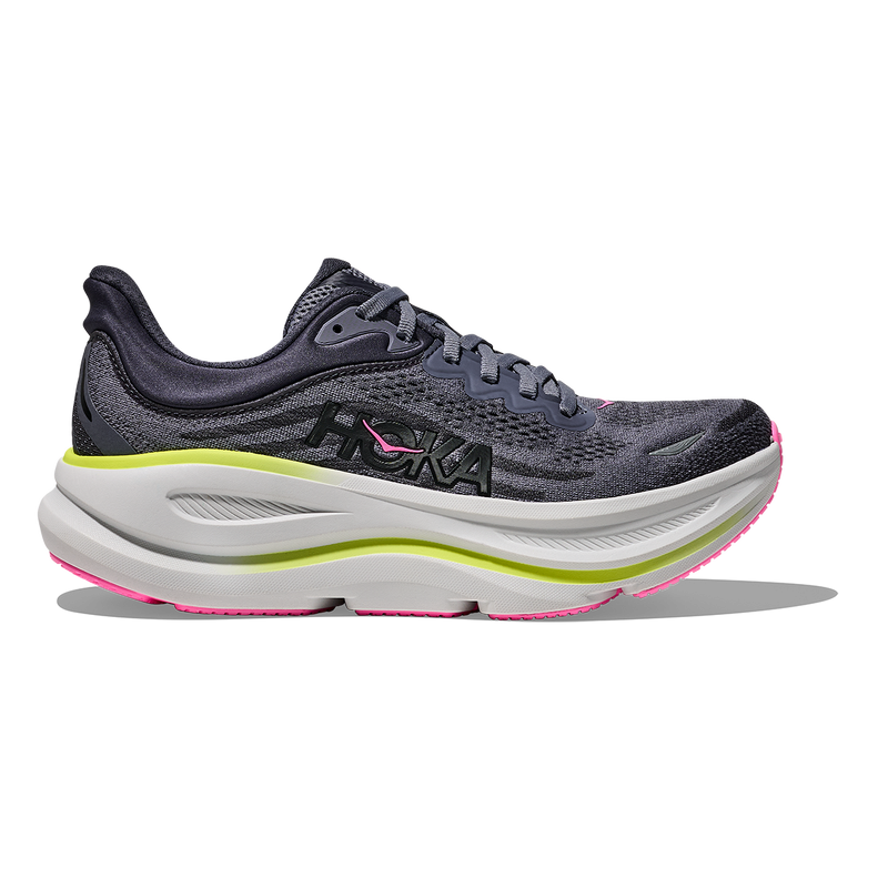 Hoka Bondi 9 Charcoal Grey - Grey Skies
