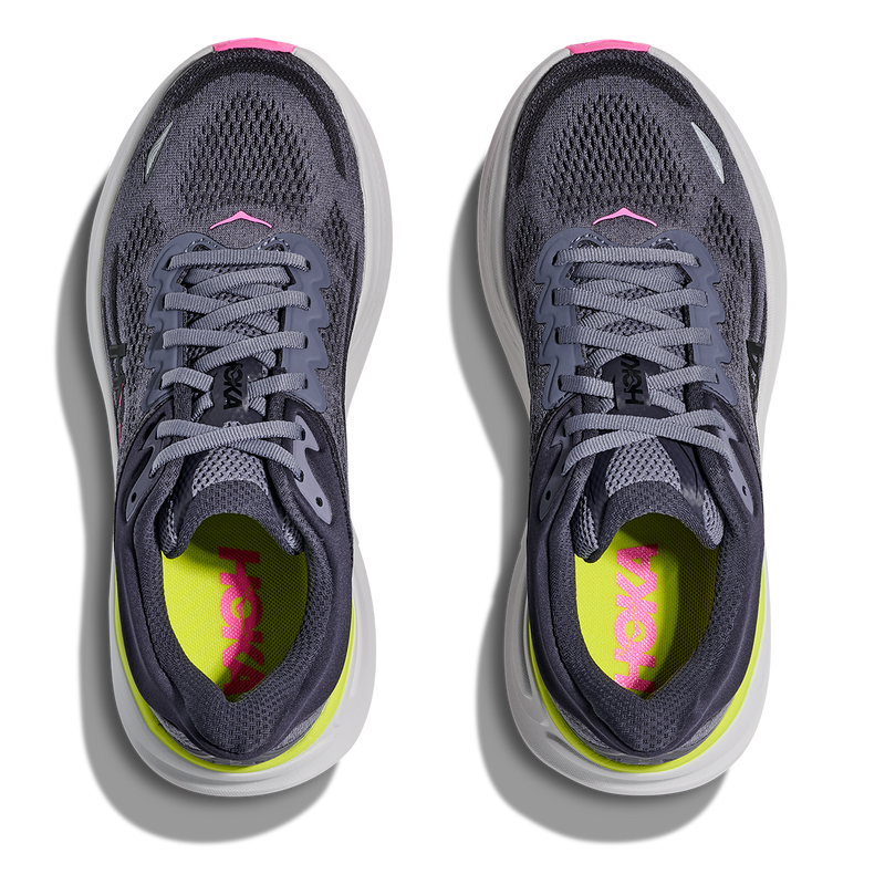 Hoka Bondi 9 Charcoal Grey - Grey Skies
