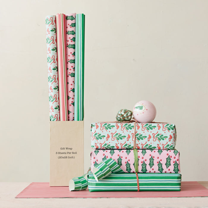 Holiday Wrapping Paper Sheets