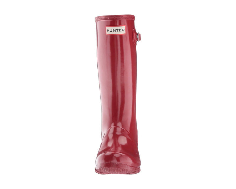 Hunter Kids  Original Kids' Gloss Rain Boot Little Kid/Big Kid Military Red
