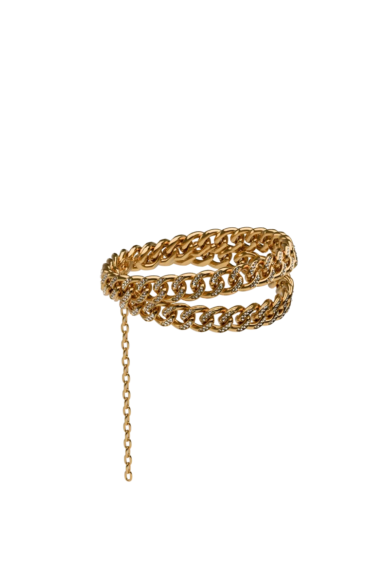 Iced Out Double Cuban Ankle Chain