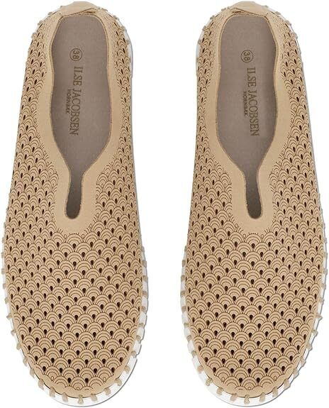 Ilse Jacobsen Womens Tulip 139 Latte TULIP139110 Slipon Shoe Brand New - AllSportsWearUSA