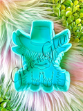 Highland Cow w/ Cowboy Hat Silicone Mold-GNG7 Exclusive