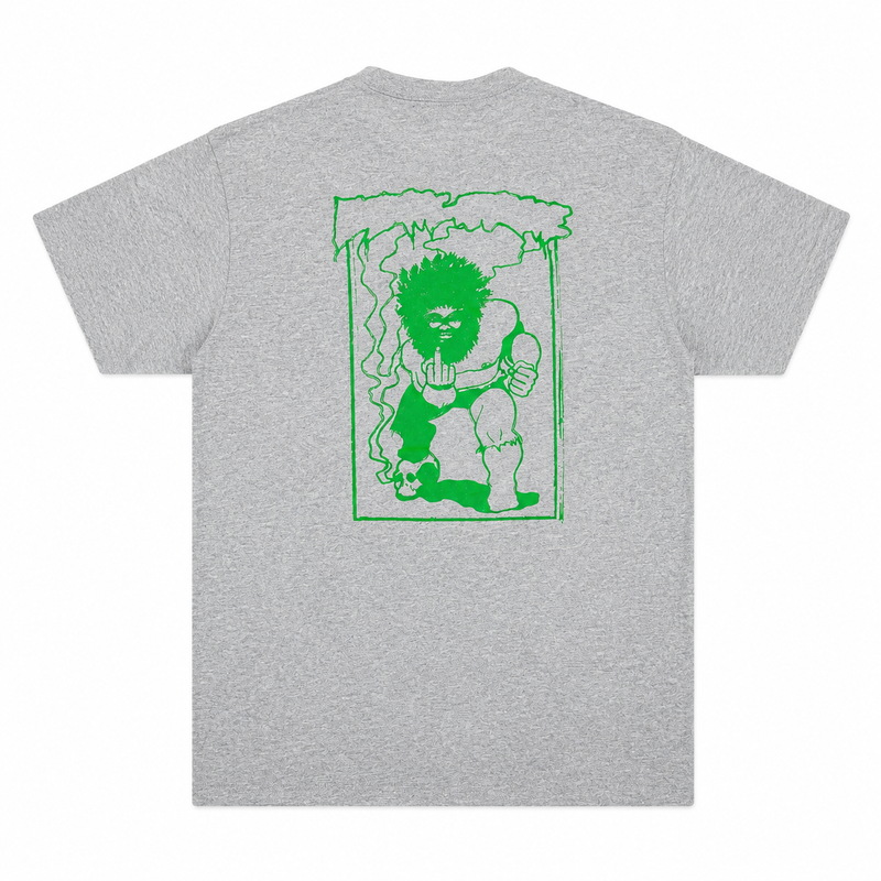 INSANE-O TEE ASH HEATHER
