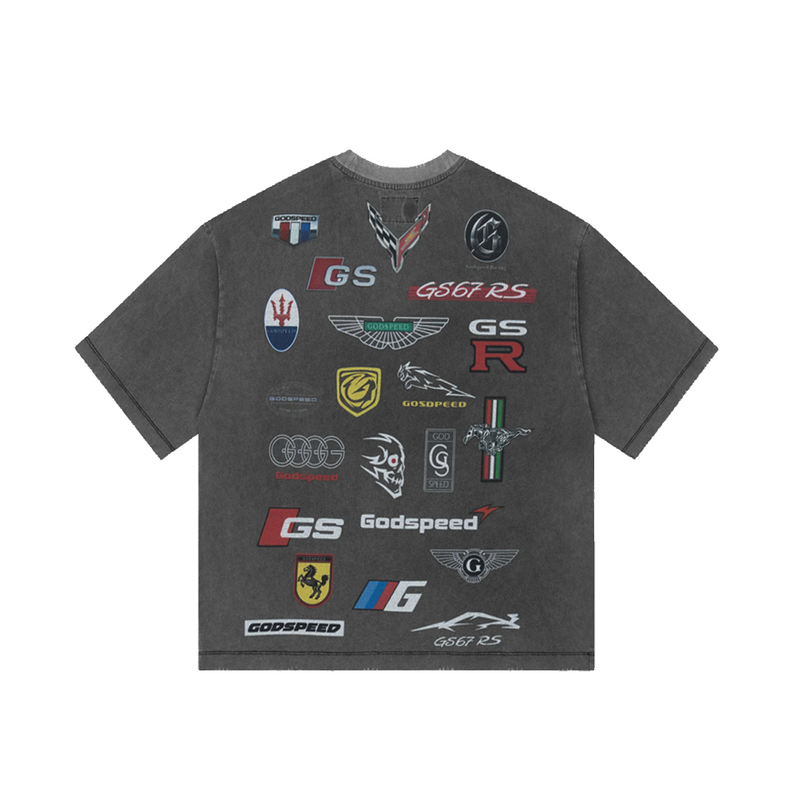 INSIGNIAS T-SHIRT GREY WASH