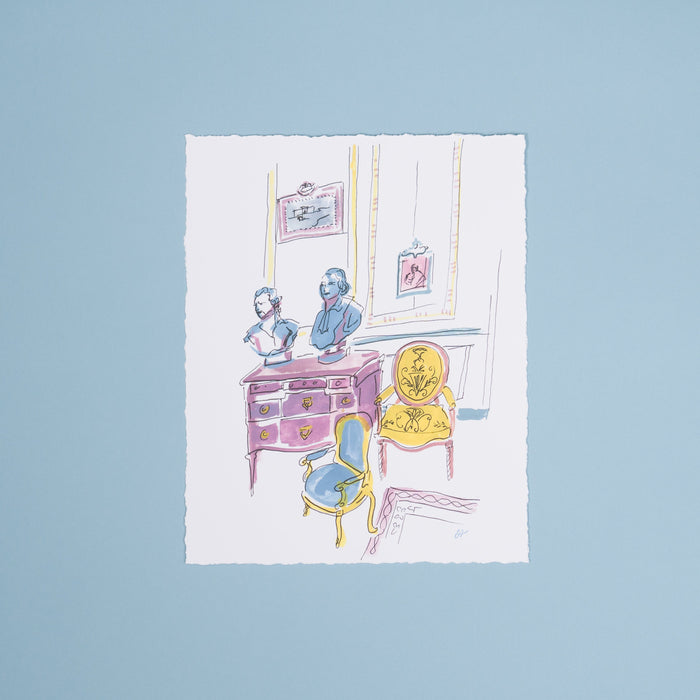 Isabelle Skoog "French Interior" Art Print