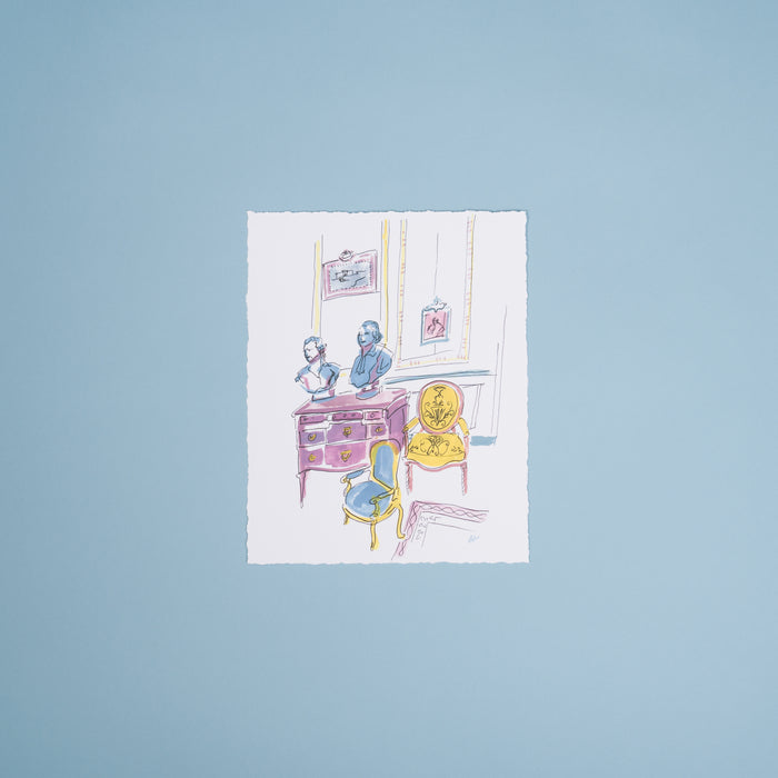 Isabelle Skoog "French Interior" Art Print