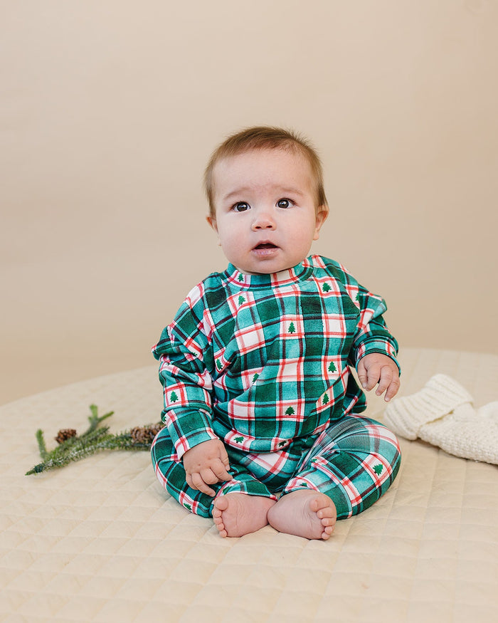 Jogger Set | Winter Plaid