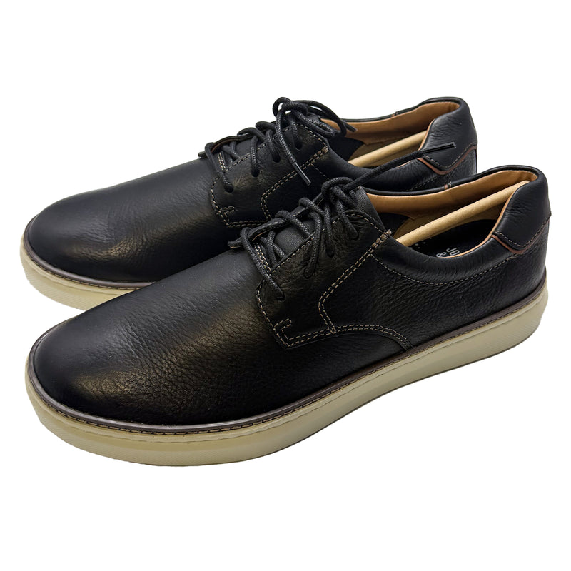 Johnston & Murphy Mcguffey 2 Plain Toe Shoe 025-02985 Black Full Grain