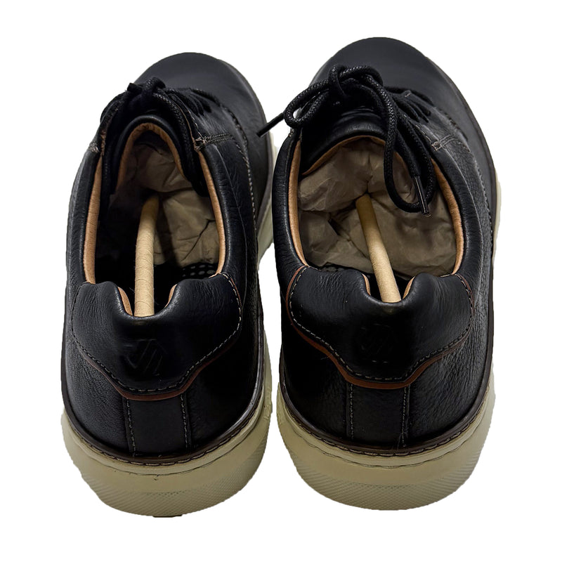 Johnston & Murphy Mcguffey 2 Plain Toe Shoe 025-02985 Black Full Grain