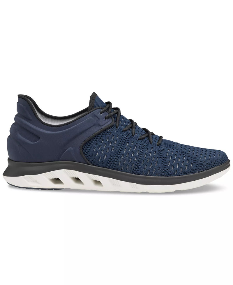 Johnston & Murphy Men's Activate Knit U-Throat Sneaker 25-8917 Navy Neoprene