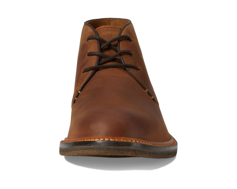 Johnston & Murphy Men's Calder Chukka Boots 020-07282 Brown Oiled Full Grain