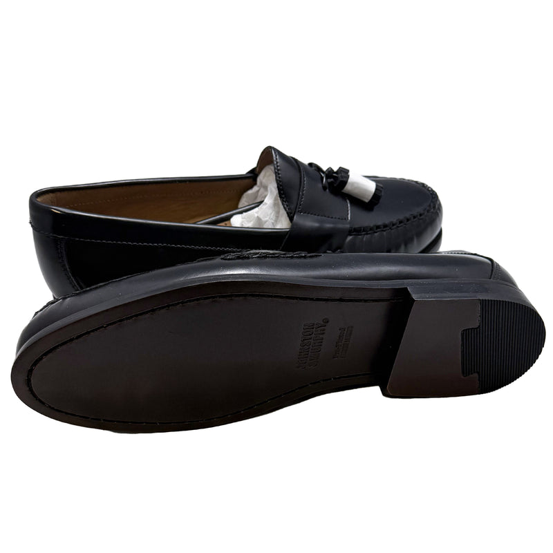 Johnston & Murphy Men's Hayes Tassel Loafer Shoes 015-01095 Black