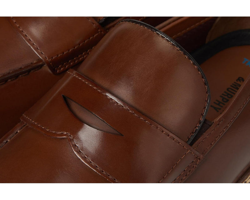 Johnston & Murphy Upton Penny Men's 20-4062 Tan Full Grain