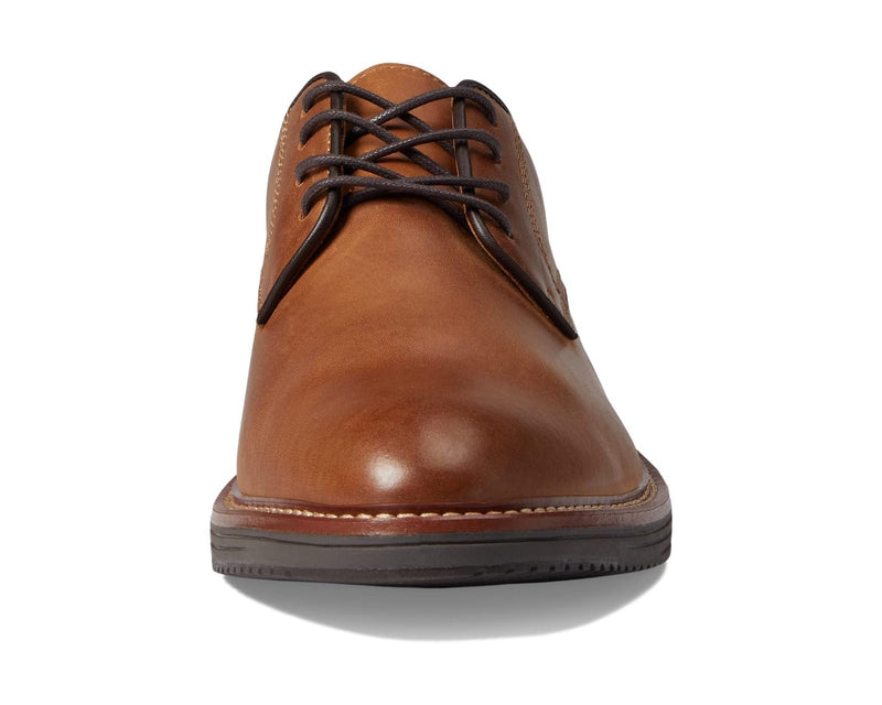 Johnston & Murphy Upton Plain Toe 20-4338 Tan Oiled Full Grain