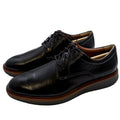 Johnston & Murphy XC+ Parker Plain Toe Lace up Dress Shoes 020-04383 Black
