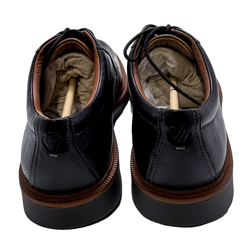 Johnston & Murphy XC+ Parker Plain Toe Lace up Dress Shoes 020-04383 Black