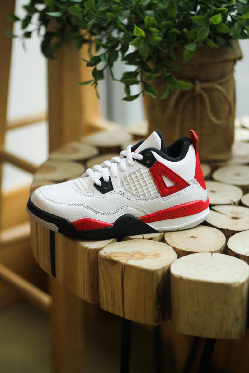 JORDAN 4 RETRO (PS) "FIRE RED"