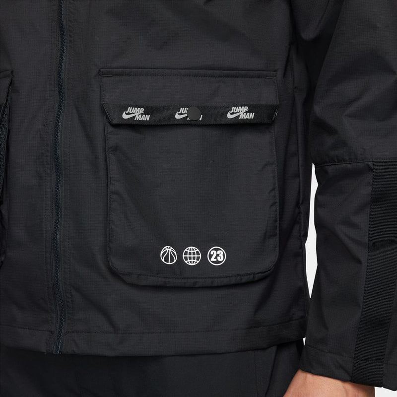 JORDAN JUMPMAN JACKET "BLK"