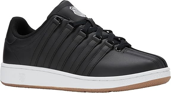 K-Swiss Men's Classic Vn Sneakers 07321-031 (Black/White/Gum)