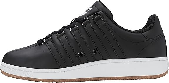 K-Swiss Men's Classic Vn Sneakers 07321-031 (Black/White/Gum)