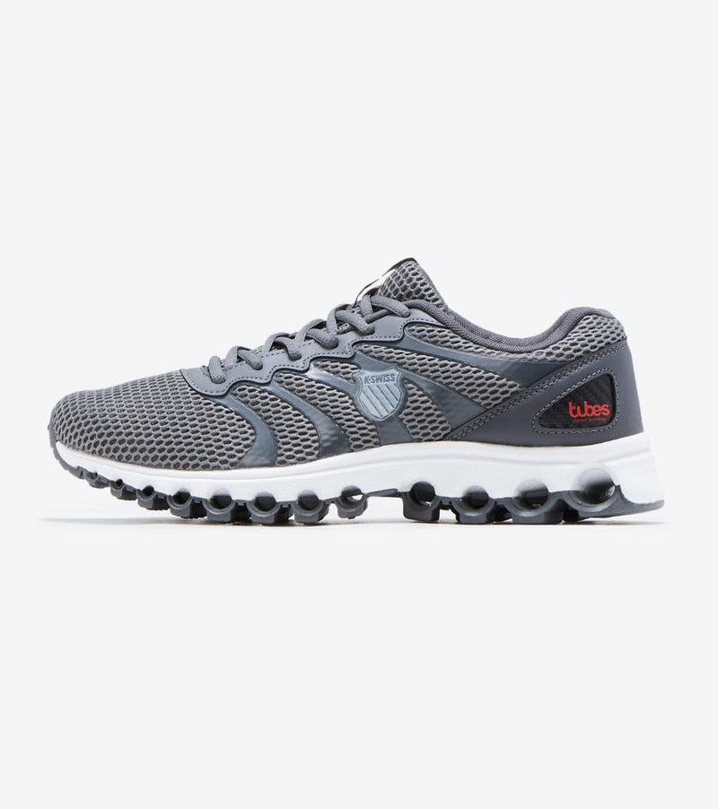 K-Swiss Men's Tubes Comfort 200 Running Shoe 07112-061 Grey