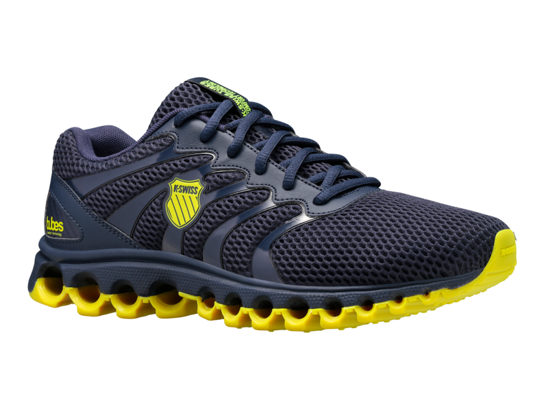 K-Swiss Men's Tubes Comfort 200 Sneakers 07112-498 Paecot/Optic Yellow