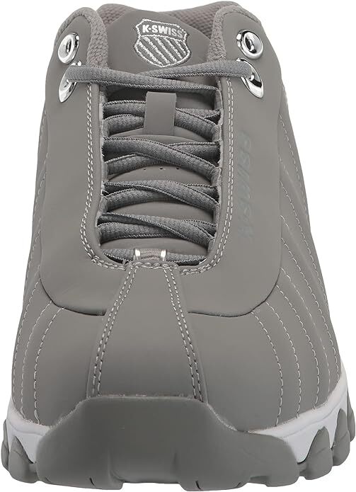 K-Swiss Mens ST329 CMF 03426-085 Neutral Gray/Silver Sneaker Brand New