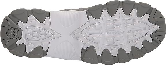 K-Swiss Mens ST329 CMF 03426-085 Neutral Gray/Silver Sneaker Brand New