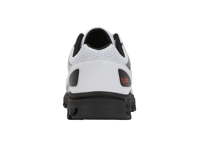 K-Swiss KSwiss Tubes Comfort 200 Running Shoe 07112-104 White/Black/Red