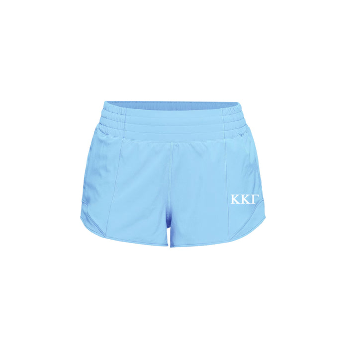 Kappa Kappa Gamma lululemon Hotty Hot High-Rise Lined Short 2.5" - Proud Cloud
