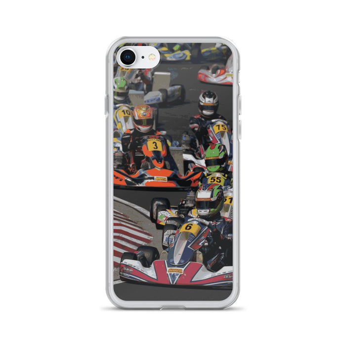 Kart Racing Group iPhone Case