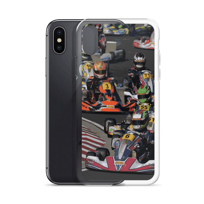 Kart Racing Group iPhone Case