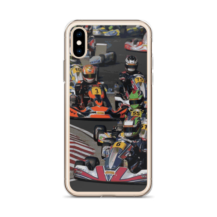 Kart Racing Group iPhone Case