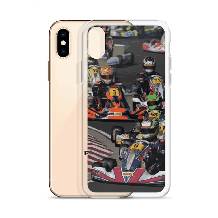Kart Racing Group iPhone Case