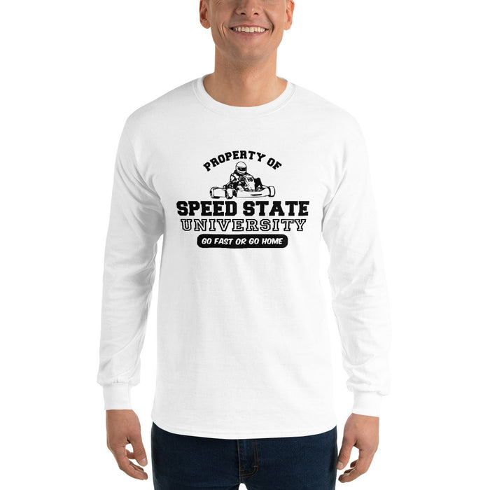 Kart Racing Speed State U Long Sleeve T-Shirt