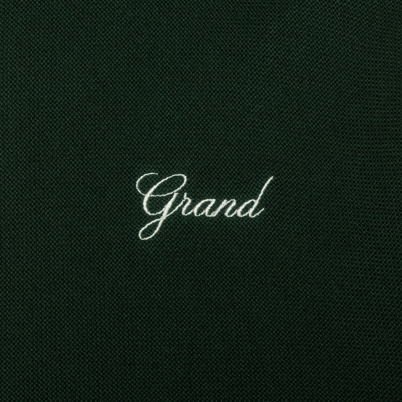 Grand Collection | Knit Button-Up Sweater Color : Cream / Forest