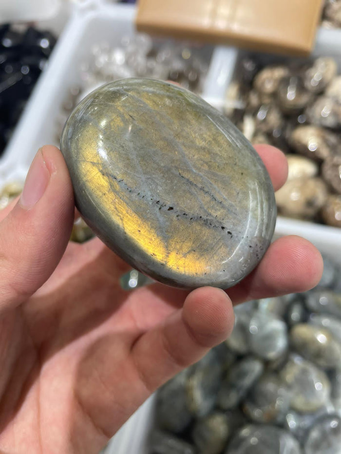 Labradorite palm