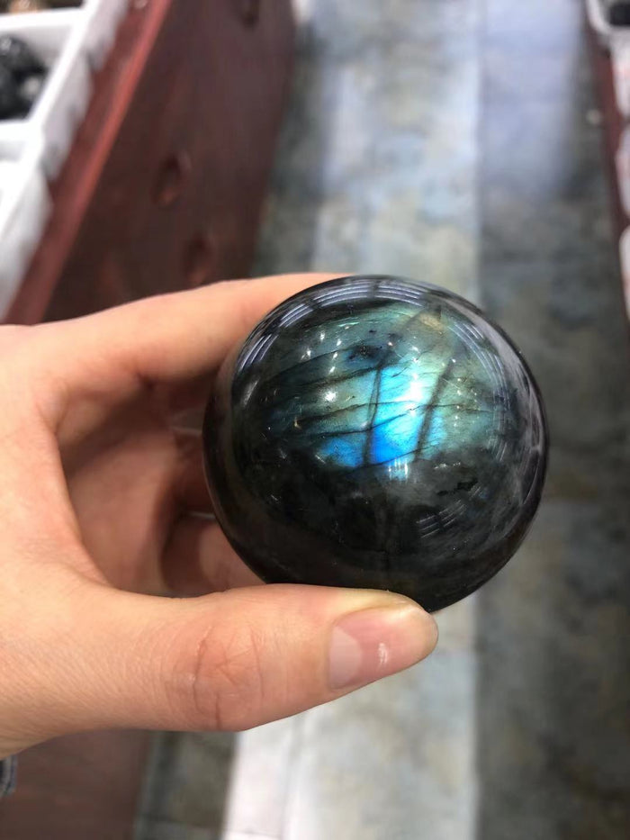 Labradorite sphere