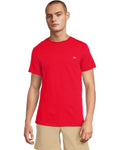 Lacoste Men's Short-Sleeve Pima Jersey Crewneck T-Shirt TH6709-240 Red