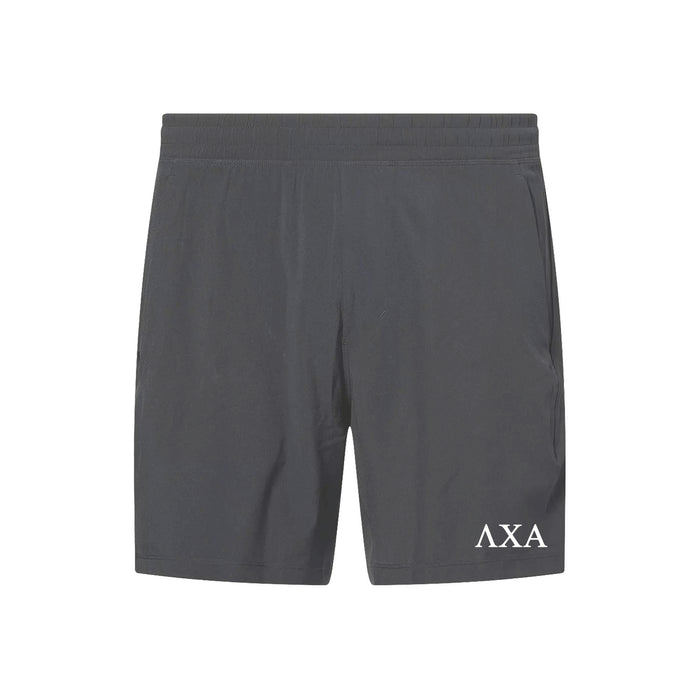 Lambda Chi Alpha lululemon Pace Breaker Linerless Short - Onxy Grey 7"