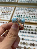 Larimar ring