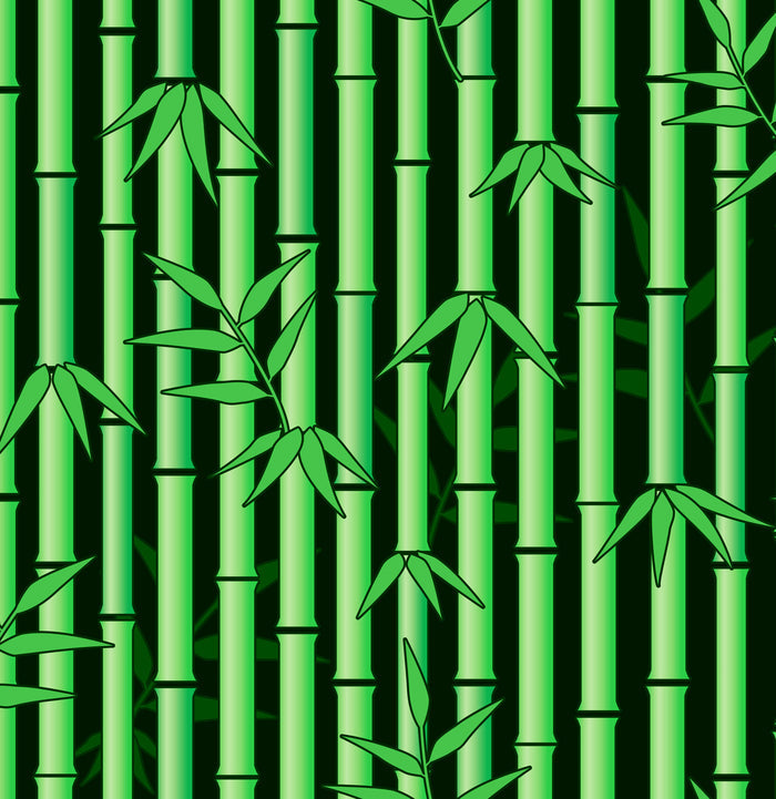 Leaf Fabric, Bamboo Fabric, Very Green, Cotton or Fleece, 3865 - Beautiful Quilt