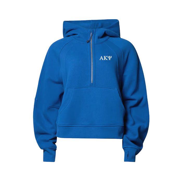 LIMITED EDITION Alpha Kappa Psi lululemon Scuba Half-Zip Hoodie - Blazer Blue