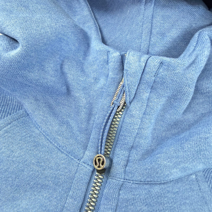 LIMITED EDITION Delta Phi Lambda lululemon Scuba Half-Zip Hoodie - Heather Prep Blue