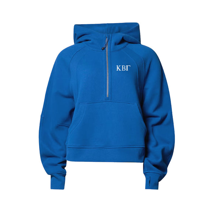 LIMITED EDITION Kappa Beta Gamma lululemon Scuba Half-Zip Hoodie - Blazer Blue