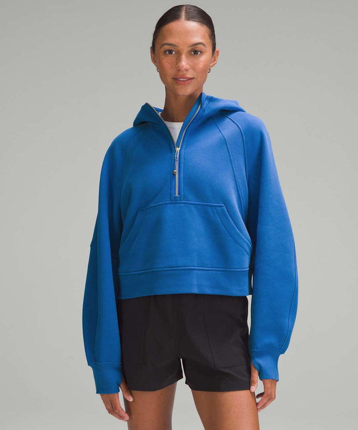 LIMITED EDITION Omega Phi Alpha lululemon Scuba Half-Zip Hoodie - Blazer Blue